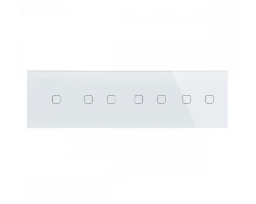 Скляна панель Smartdust SK-4G101 — 7 клавіш (1+2+2+2)